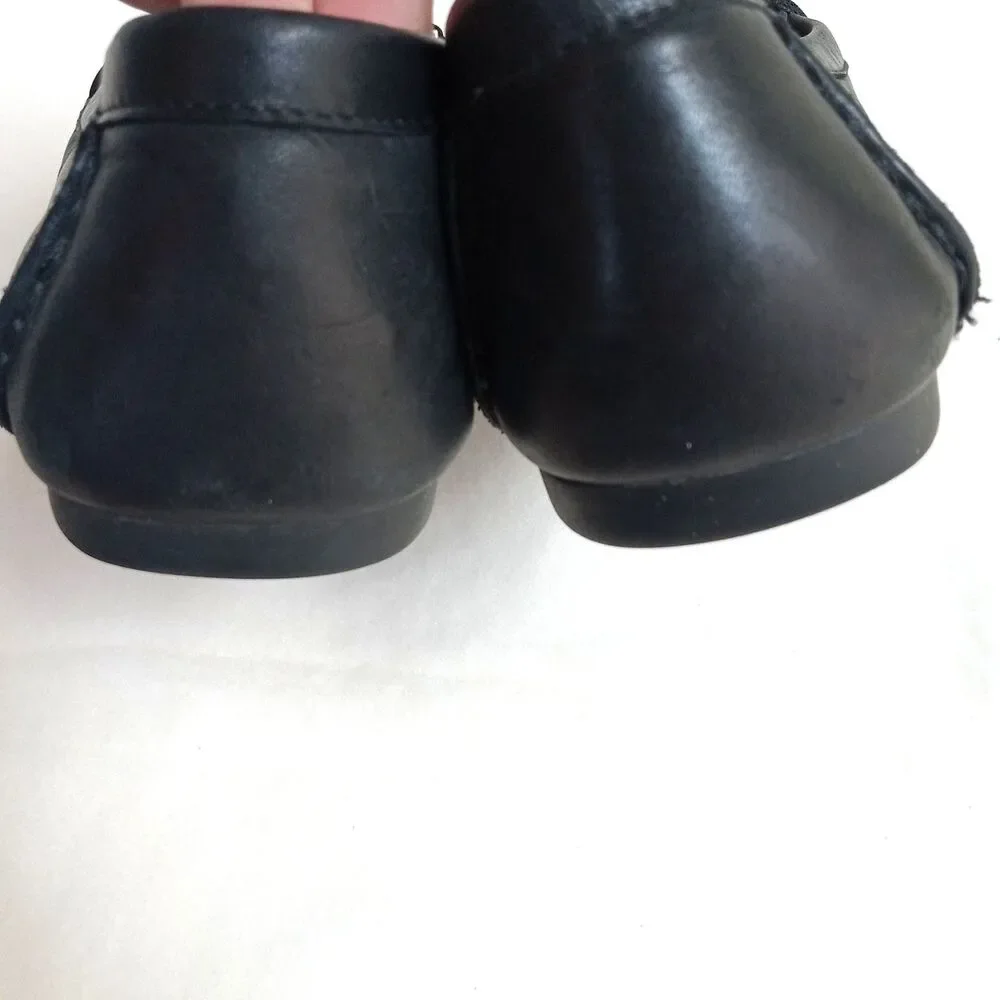 Kate Spade 7.5 Colette Loafer Black Leather